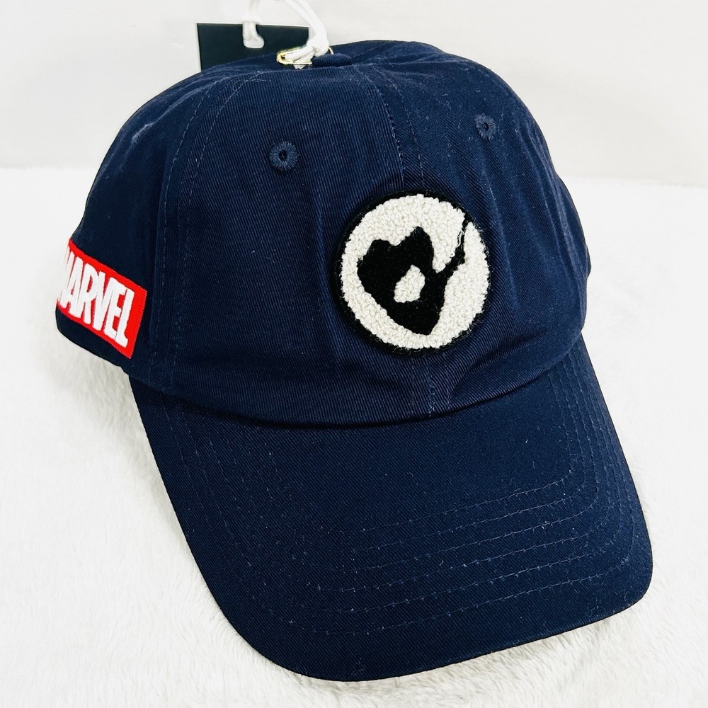Spiderman Liquid Marvel Logo‎ Hat Cap Adjustable Strapback Blue Casual Sports
